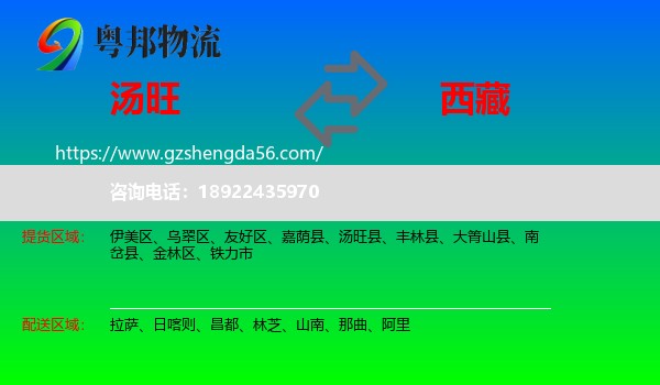 汤旺县到西藏物流