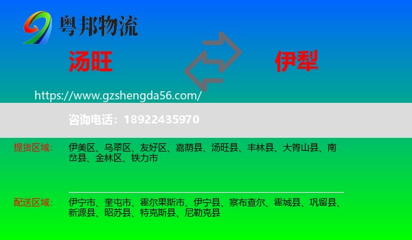 汤旺县到伊犁物流