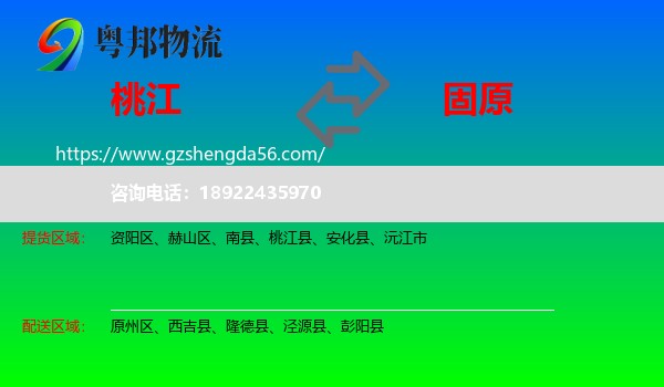 桃江县到固原物流