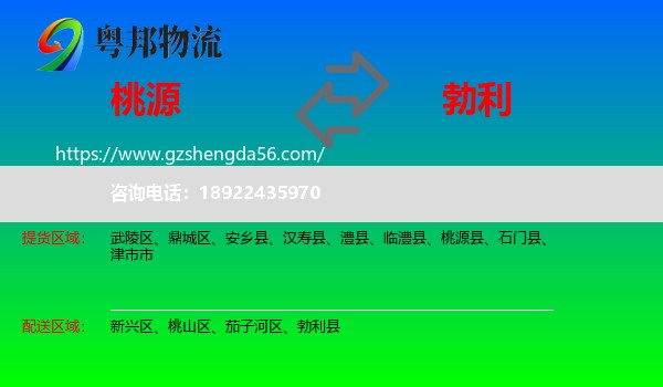 桃源县到勃利县物流专线