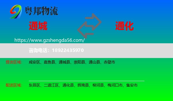 通城县到通化物流