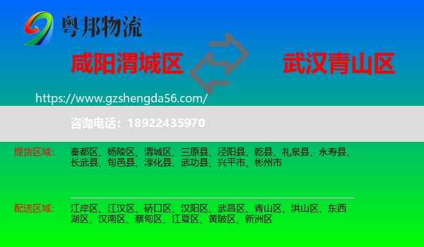 渭城区到青山区物流专线
