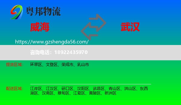 威海到武汉专线