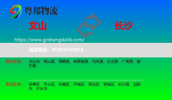 文山到长沙专线