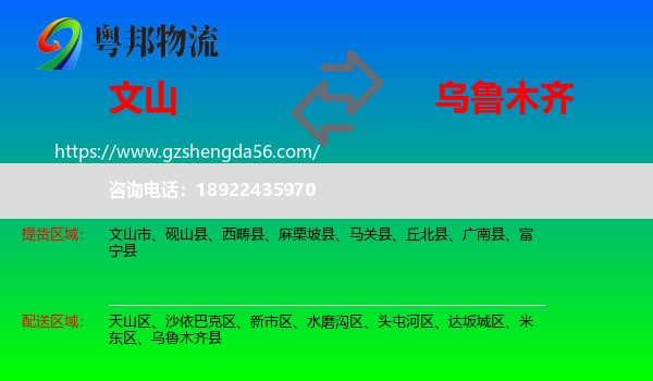 文山到乌鲁木齐专线