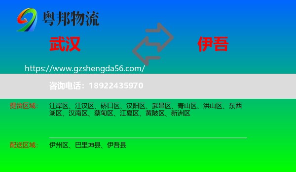 武汉到伊吾县物流专线