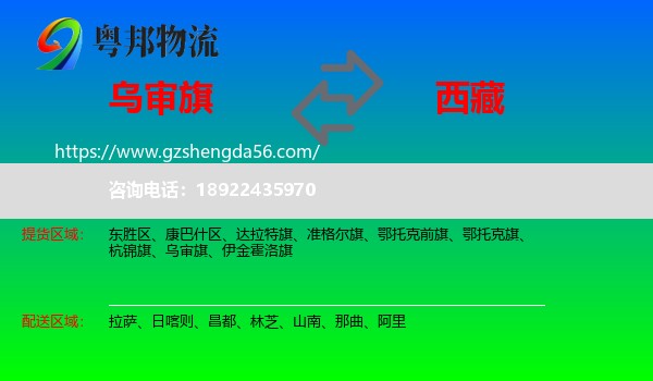 乌审旗到西藏物流