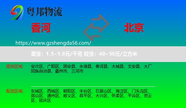 香河县到北京专线