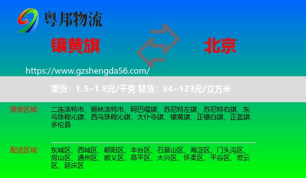 镶黄旗到北京专线