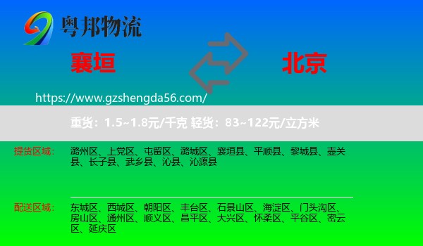 襄垣县到北京专线