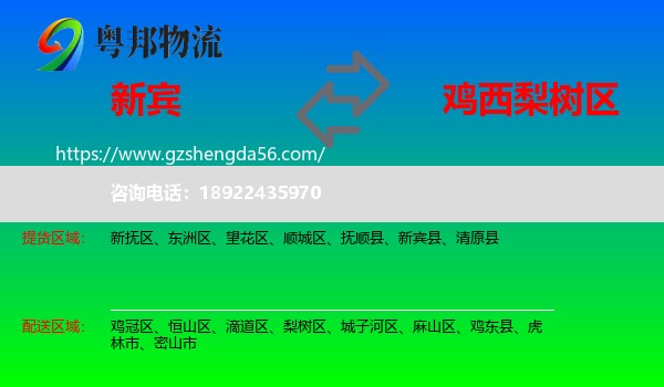 新宾县到梨树区物流专线