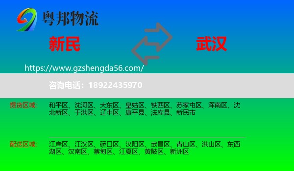 新民市到武汉专线