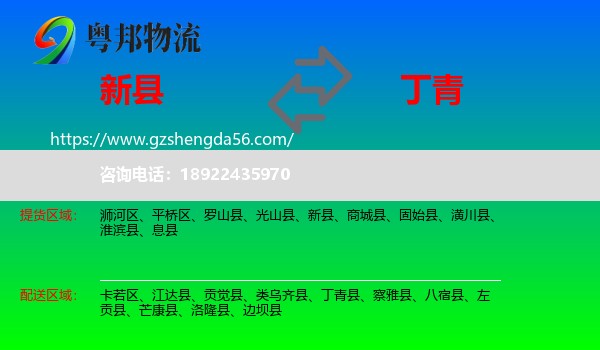 新县到丁青县物流专线
