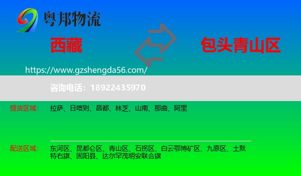 西藏到青山区物流专线