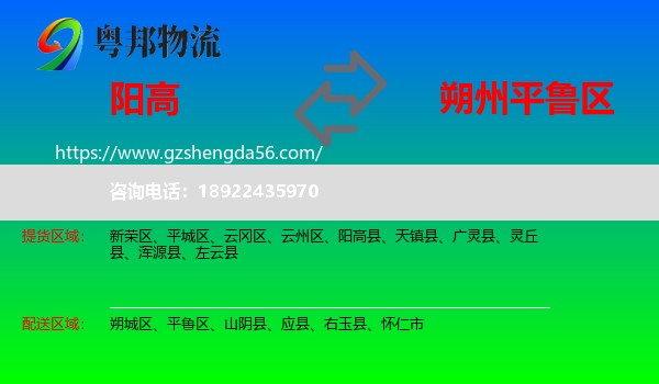 阳高县到平鲁区物流专线