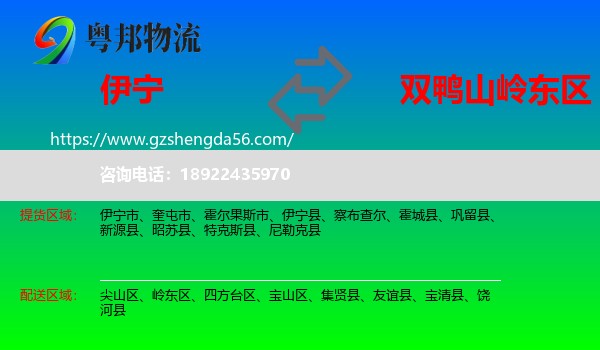 伊宁县到岭东区物流专线