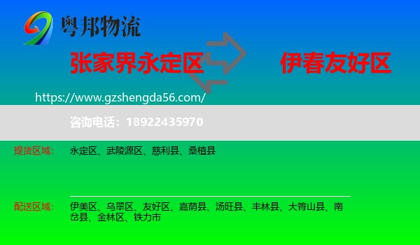 永定区到友好区物流专线