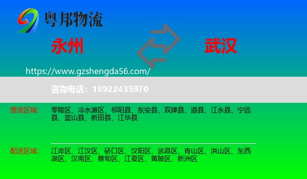 永州到武汉专线