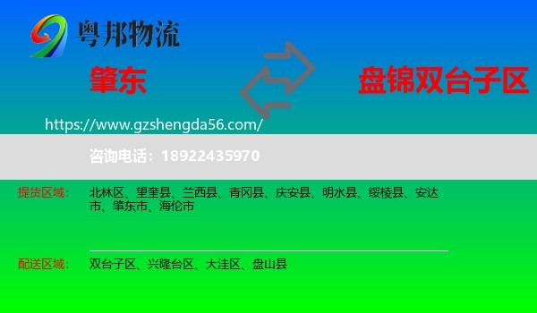 肇东市到双台子区物流专线